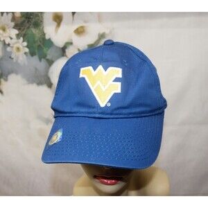 West Virginia Mountaineers NCAA by Signatures Hat Blue with Gold WV Unisex Adult